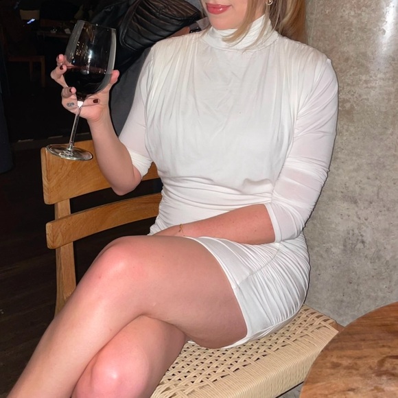 White JluxLabel Billie Dress - Picture 2 of 2